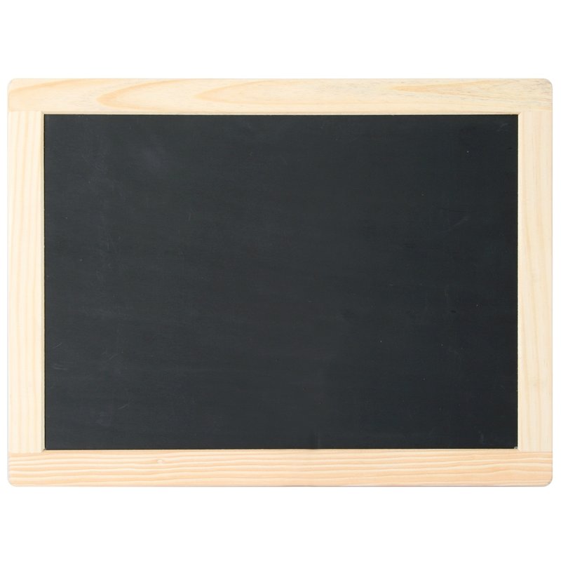 LAVAGNA ARDESIA CM.30X22 C/CORNICE IN LEGNO + SPUG