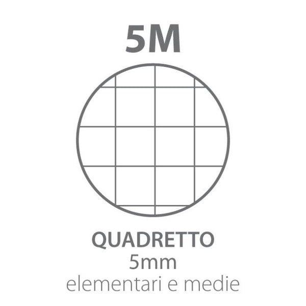 QUADERNO ECOQUA A4 GR.90 5MM  LIMONE