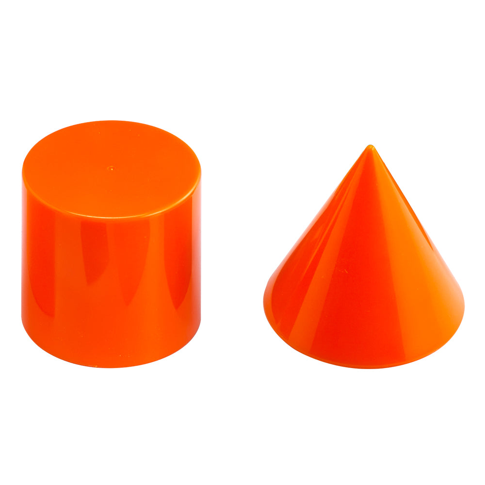 SOLIDI GEOMETRICI IN PLASTICA COLORATA
