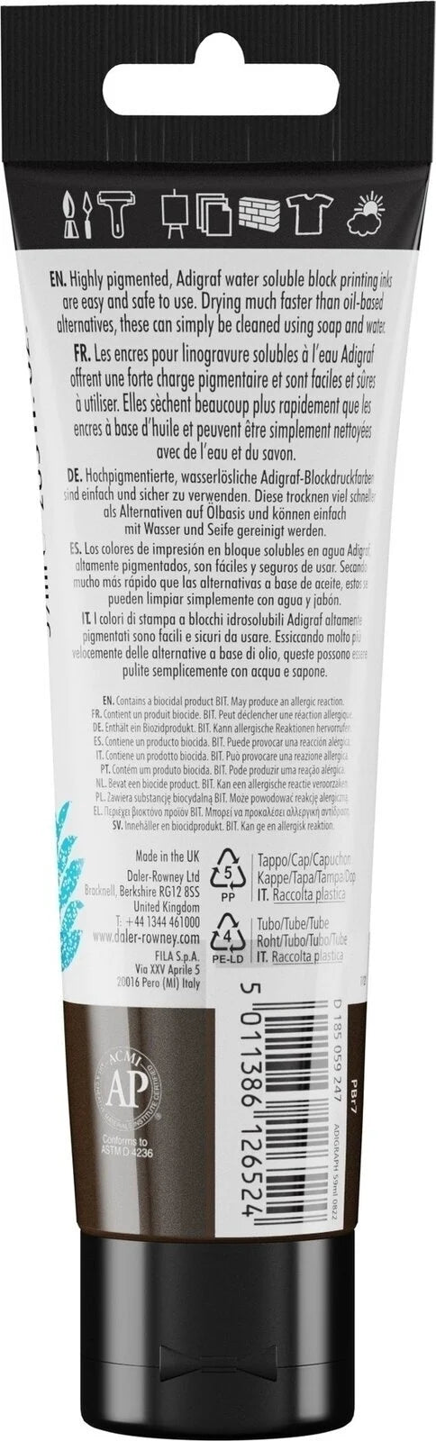 ADIGRAF INCHIOSTRO TERRA D' OMBRA NATURALE