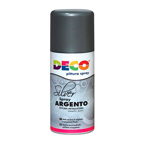 VERNICE SPRAY - BOMBOLA ML.150 - ARGENTO Immagine principale del prodotto
