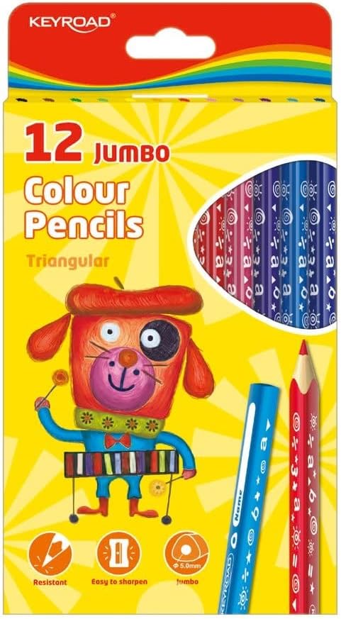 MATITE COLORATE JUMBO SET PZ. 12