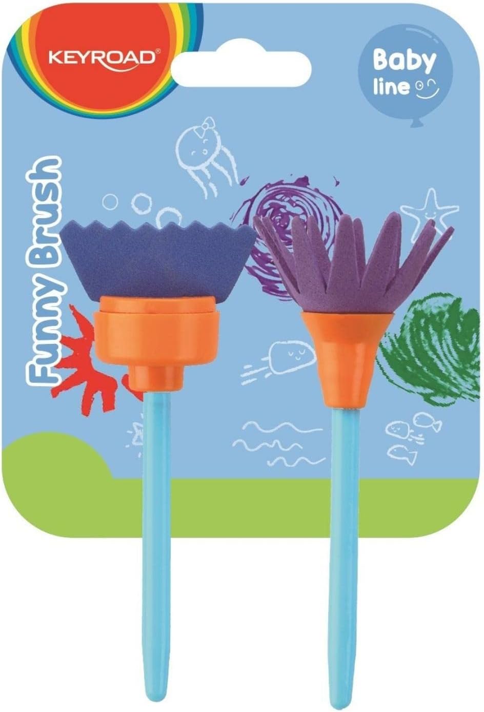 PENNELLI TEXTURE PER BAMBINI - SET PZ. 2 Immagine principale del prodotto