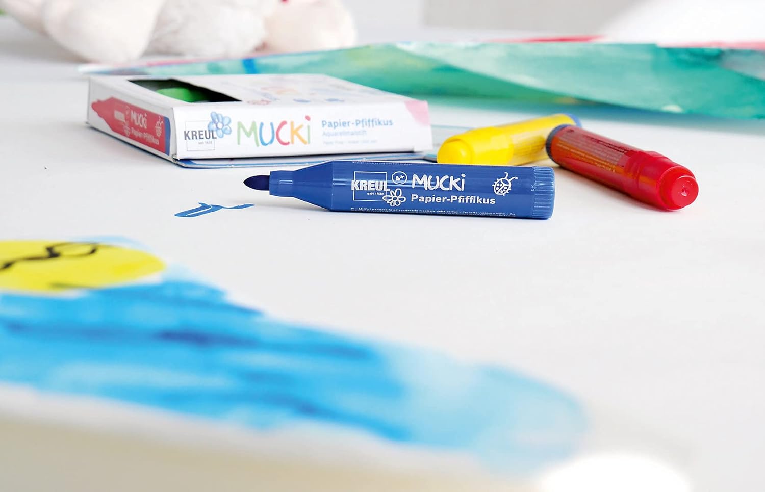 MUCKI - PENNA AD ACQUA PAPER PIXIE - SET 5 ASSORTI