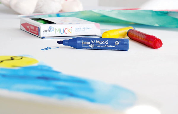 MUCKI - PENNA AD ACQUA PAPER PIXIE - SET 5 ASSORTI
