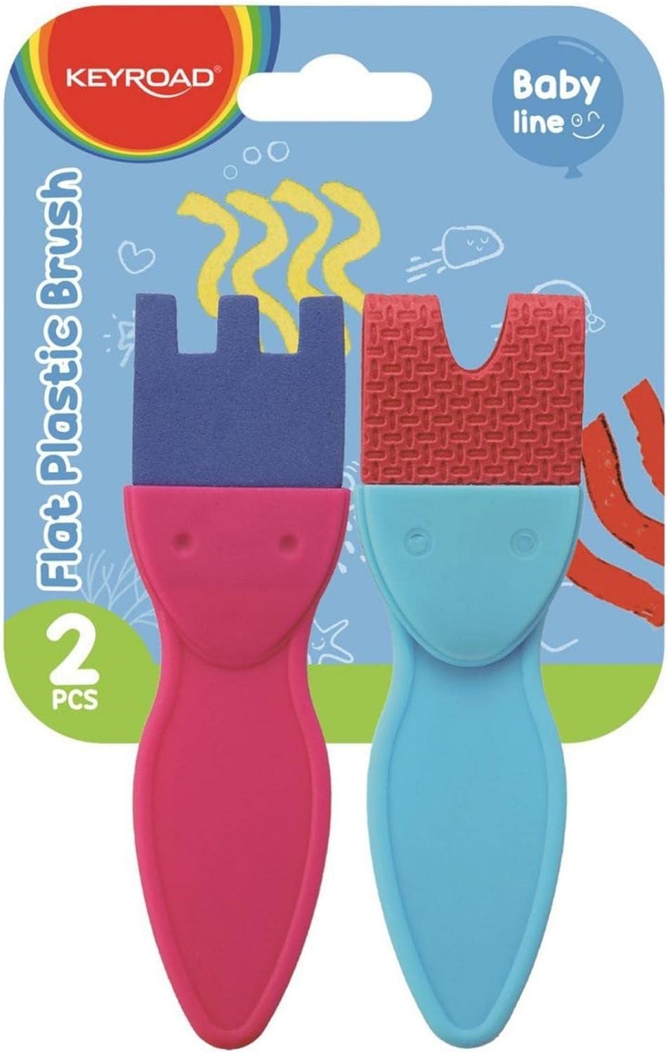 PENNELLI TEXTURE PER BAMBINI - SET PZ. 2 Immagine principale del prodotto