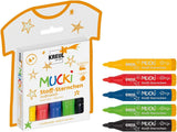 MUCKI - PENNA PER TESSUTI FANCY FABRIC - SET 5 ASS