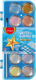 ACQUERELLI METAL DIAM.MM.28 - SET PZ. 12 CON PENNE