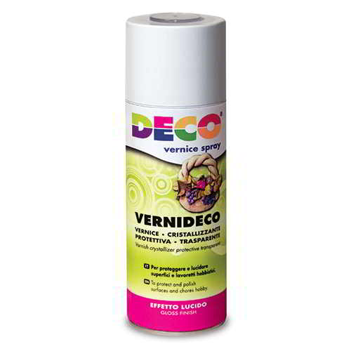 VERNI DECO TRASPARENTE - BOMBOLA ML.400 Immagine principale del prodotto