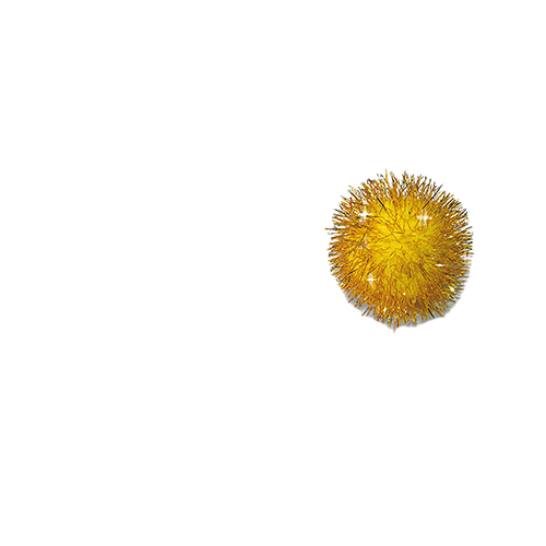 POMPONS LAME' MISURE ASS. - BUSTA 40 PZ. - ORO/ARGENTO Immagine secondaria del prodotto