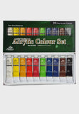 COLORI ACRILICI - SCATOLA 10 TUBI ML.22- COLORI AS
