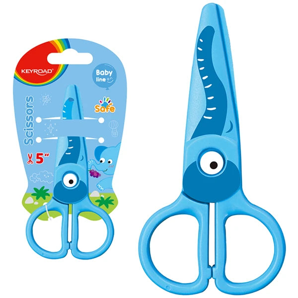FORBICI SICUREZZA PER BAMBINI CM. 12,5 STAMPA ANIM