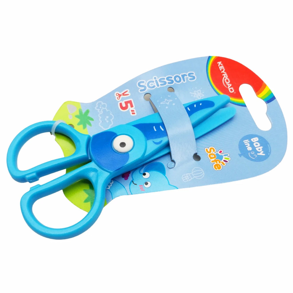 FORBICI SICUREZZA PER BAMBINI CM. 12,5 STAMPA ANIM