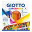 PASTELLI SUPERMINA GIOTTO 18 COL.+2 LYRA