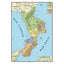 CARTE GEOGRAFICA DOPPIA 100X140 CALABRIA