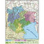CARTE GEOGRAFICA DOPPIA 100X140 TRIVENETO
