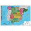CARTA GEOGRAFICA SPAGNA IN LINGUA SPAGNOLA
