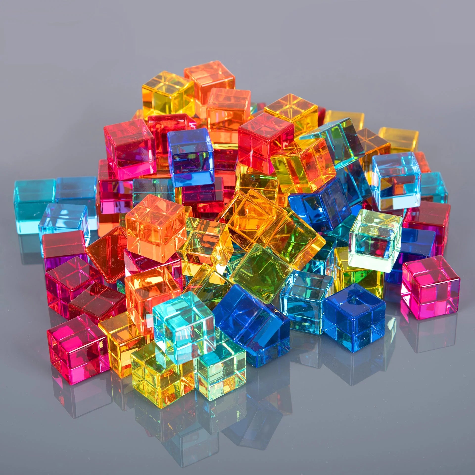 CUBI TRASPARENTI CON CON SPECCHIO
