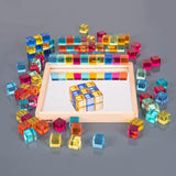 CUBI TRASPARENTI CON CON SPECCHIO