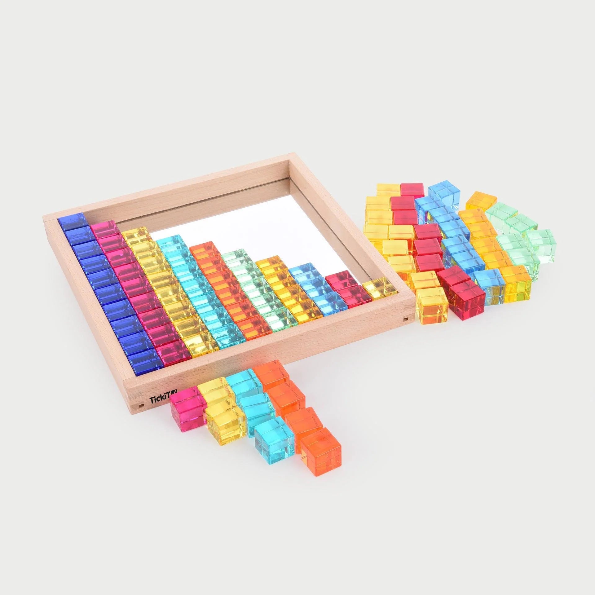 CUBI TRASPARENTI CON CON SPECCHIO