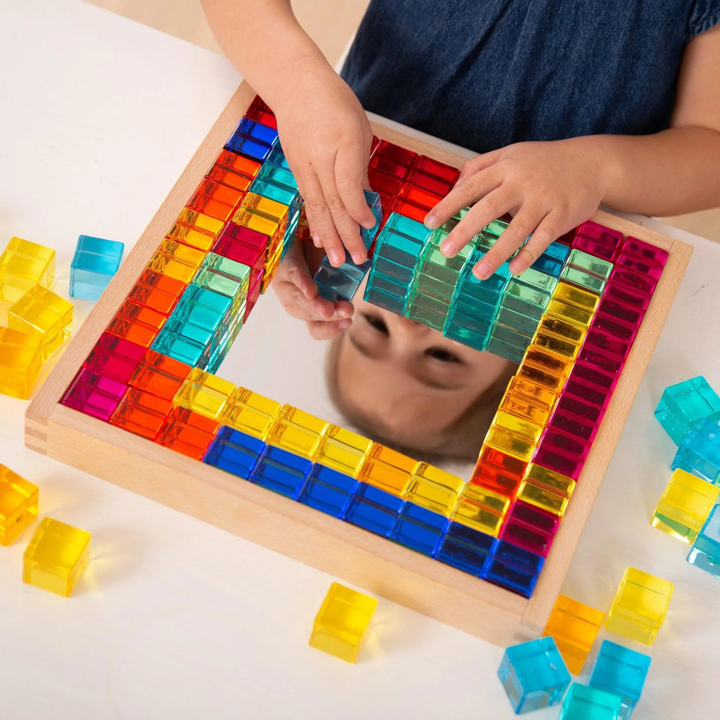 CUBI TRASPARENTI CON CON SPECCHIO