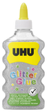 COLLA GLITTER UHU ML. 177 ARGENTO