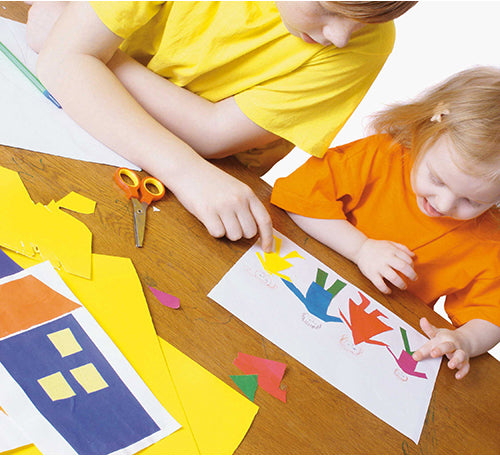 CARTA RASATA CM.50X70 - CONF. 12 FG. - ROSSO