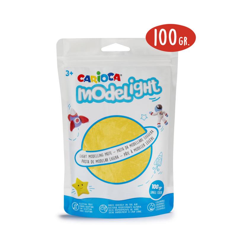 PASTA PER MODELLARE SUPERLEGGERA GR.100 GIALLO Immagine principale del prodotto