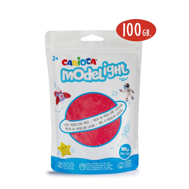 PASTA PER MODELLARE SUPERLEGGERA GR.100 ROSSO Immagine principale del prodotto