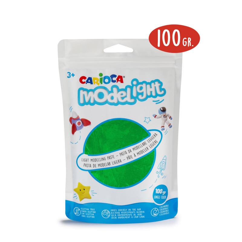 PASTA PER MODELLARE SUPERLEGGERA GR.100 VERDE