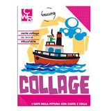 CARTA VELLUTATA - ALBUM 50 FOGLI CM. 35X50 COLORI