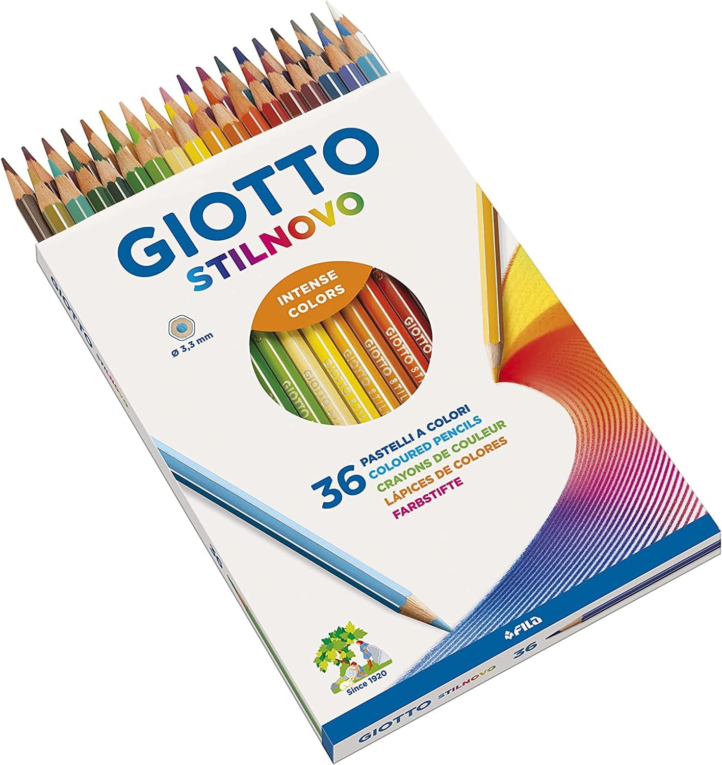 MATITE GIOTTO STILNOVO 36 COLORI