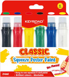 TEMPERA SQUEEZE SET PZ. 6 COLORI CLASSIC