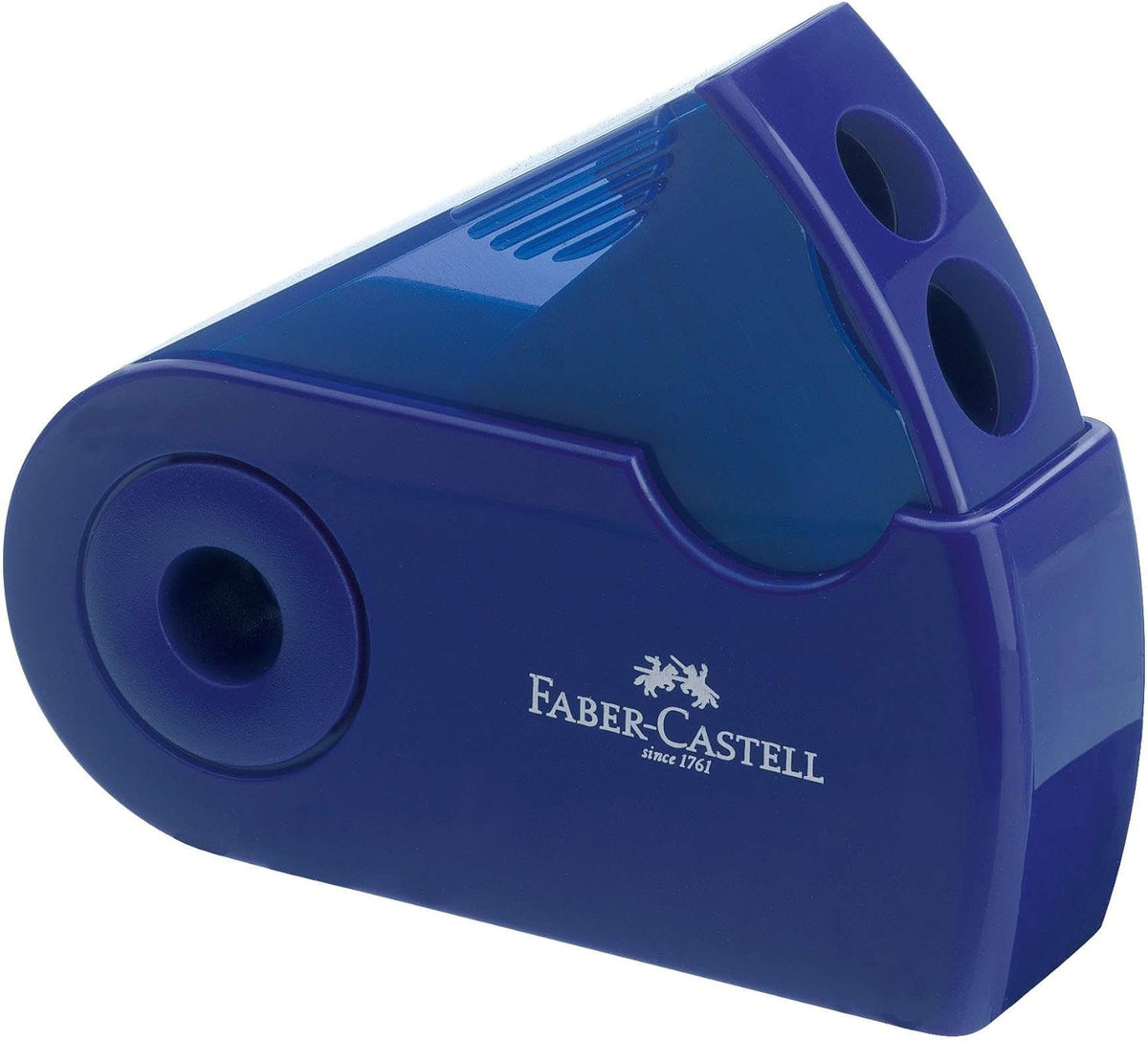 TEMPERAMATITE DUE FORI FABER CASTELL SLEEVE COL.BLU Immagine principale del prodotto