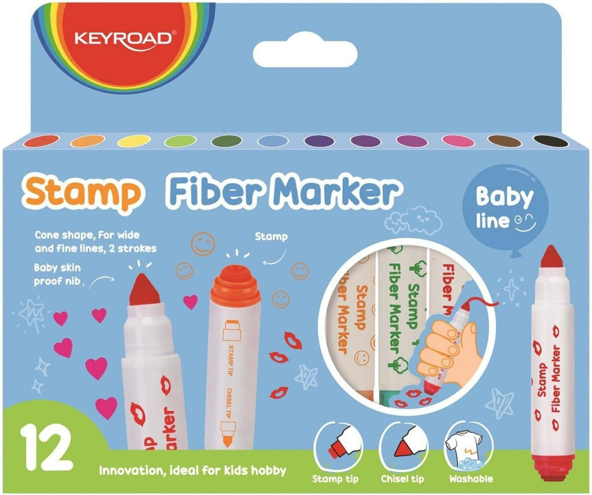 PENNARELLI TIMBROTTI SET PZ.12 COL. ASS. Immagine principale del prodotto