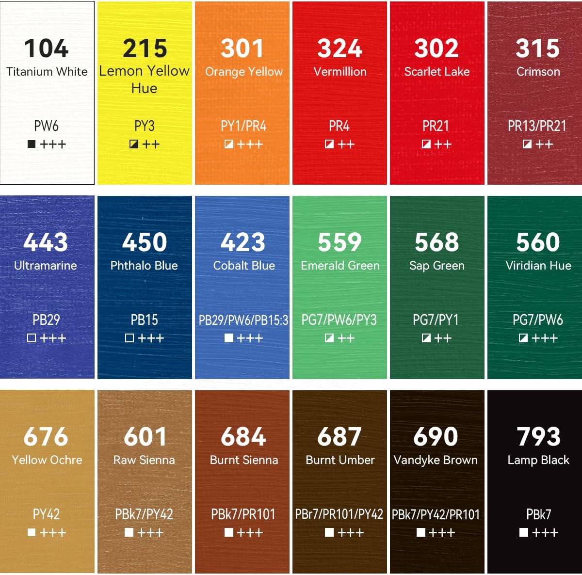 COLORI ACRILICI - SCATOLA 18 TUBI - COLORI ASSORTI Immagine secondaria del prodotto