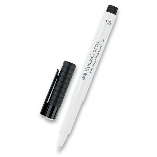 PENNA PITT ARTIST FABER CASTELL 1.5MM BIANCO