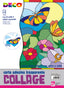 CARTA COLLAGE TRASP. ADESIVA - ALBUM  12 FOGLI A4