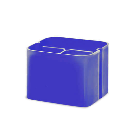 PORTAMATITE E FOGLIETTI BLU