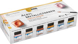 KREUL - VERNICE ACRILICA METAL 20 ML -   SET 6 LIV