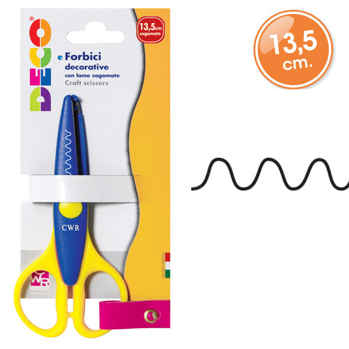 FORBICI DECORATIVE CM.13,5 - "ONDE"