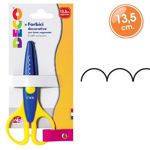 FORBICI ONDA PICCOLA CM.13,5