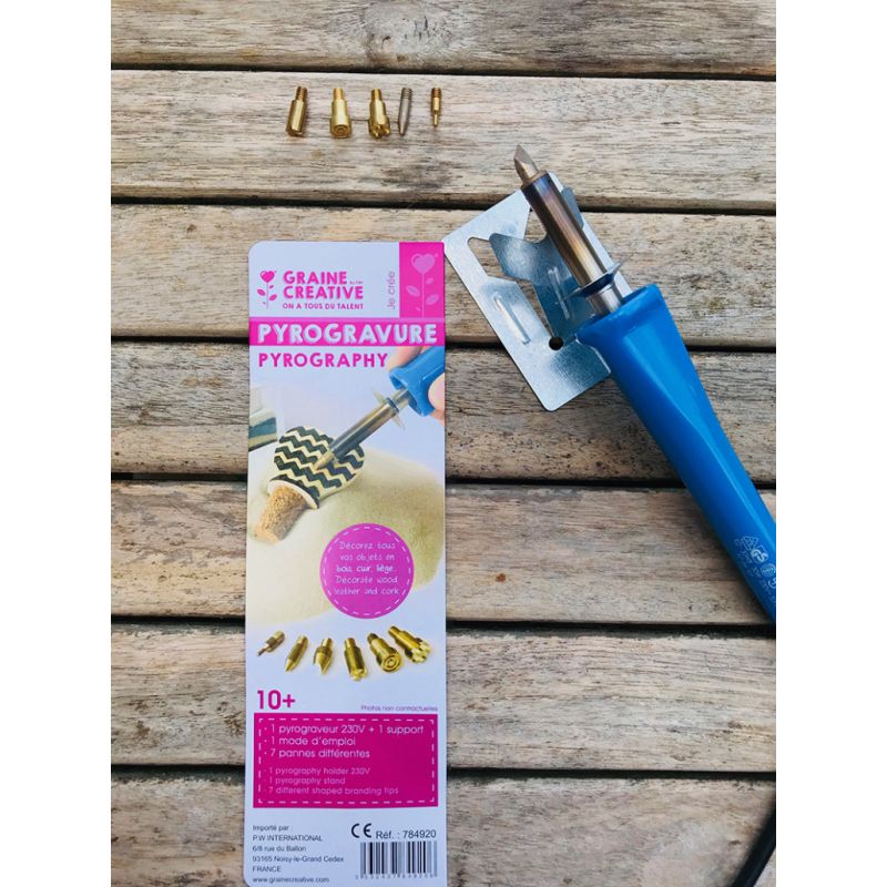 PIROGRAFO CON ACCESSORI Immagine secondaria del prodotto