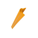 PARASPIGOLO IN PVC H. 100 GIALLO
