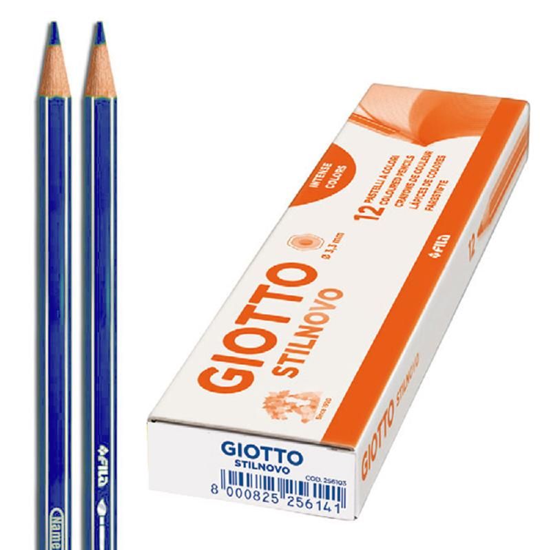 MATITE GIOTTO STILNOVO MONOCOLORE BLU OLTREMARE PZ. 12