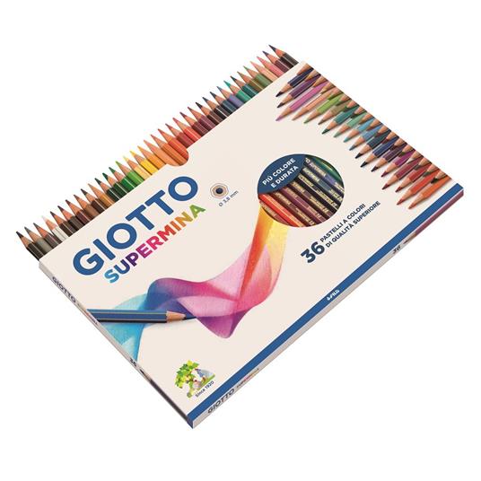 MATITE GIOTTO SUPERMINA 36 COLORI