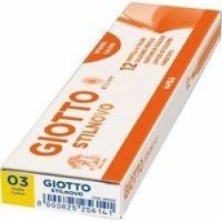 MATITE GIOTTO STILNOVO MONOCOLORE GIALLO PZ. 12