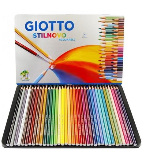 MATITE ACQUARELLABILI GIOTTO 36 COL. MET.