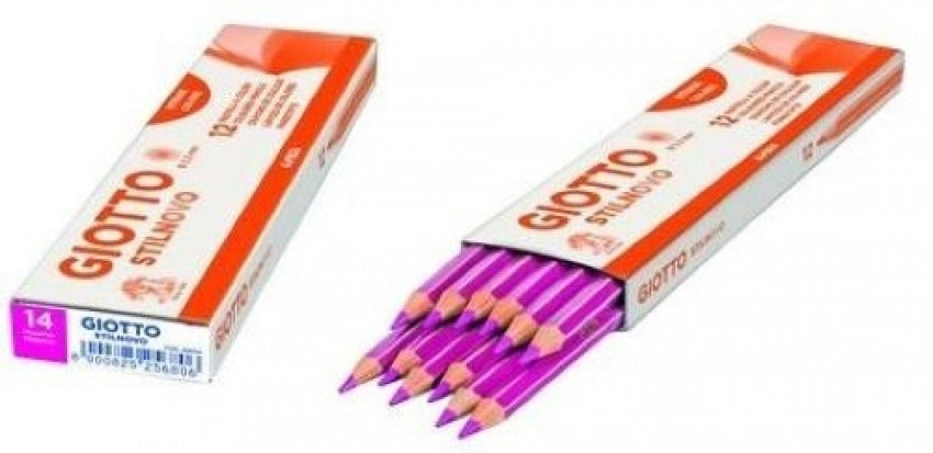 MATITE GIOTTO STILNOVO MONOCOLORE MAGENTA PZ. 12 Immagine secondaria del prodotto