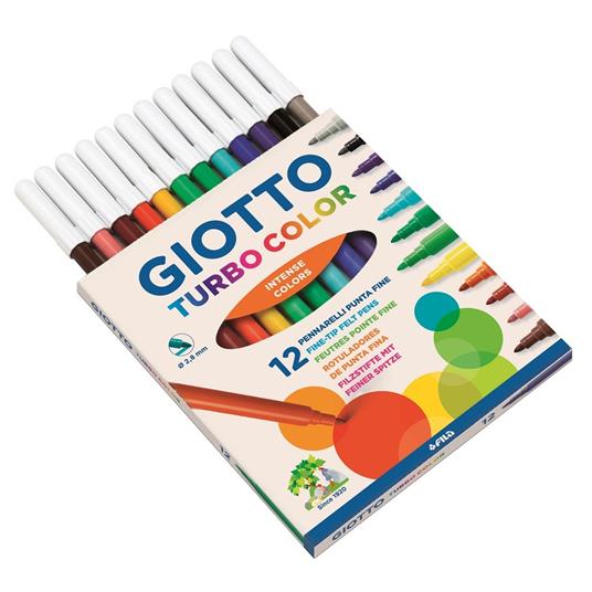 PENN. PUNTA FINE GIOTTO 12 TURBOCOLOR